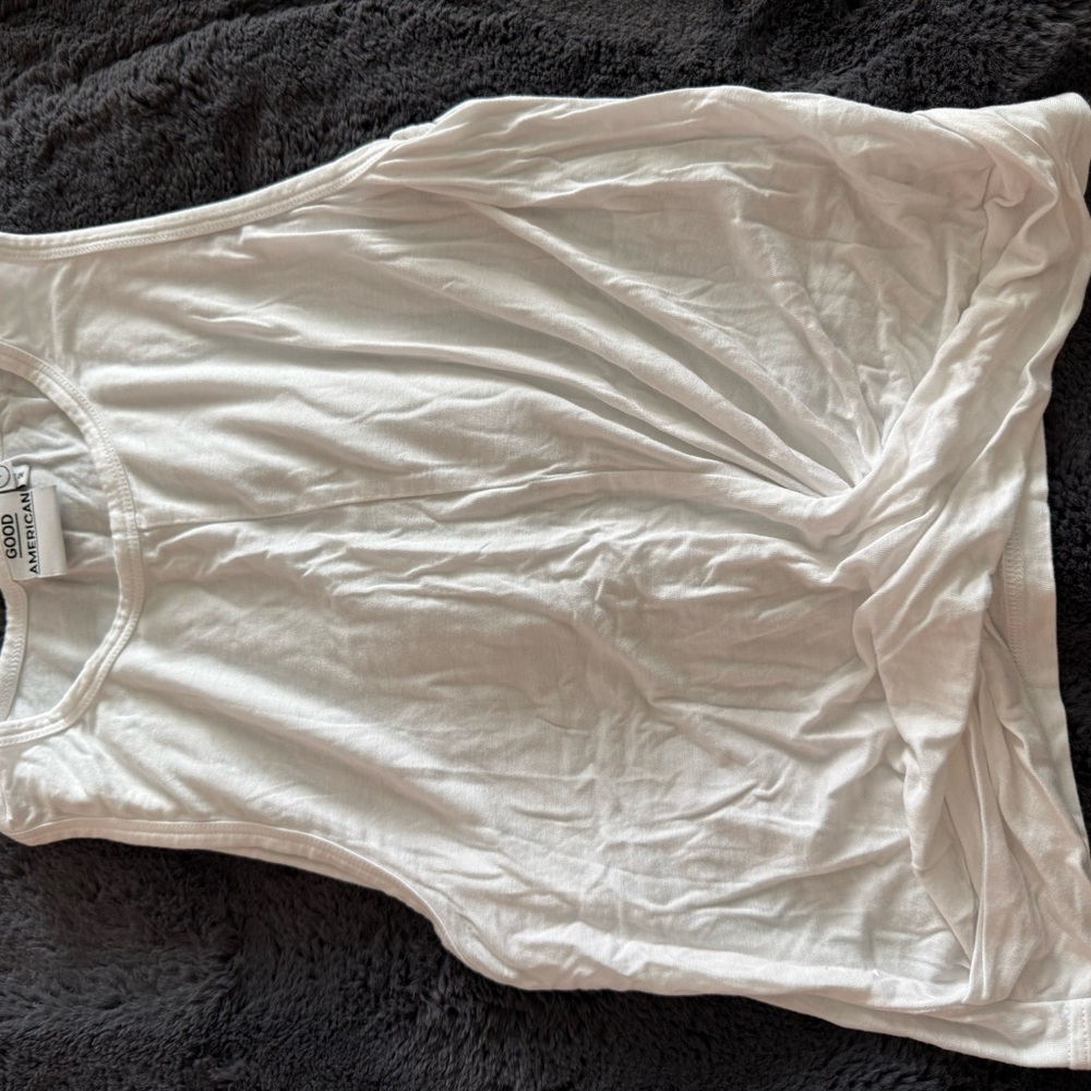 Good American soft tank top